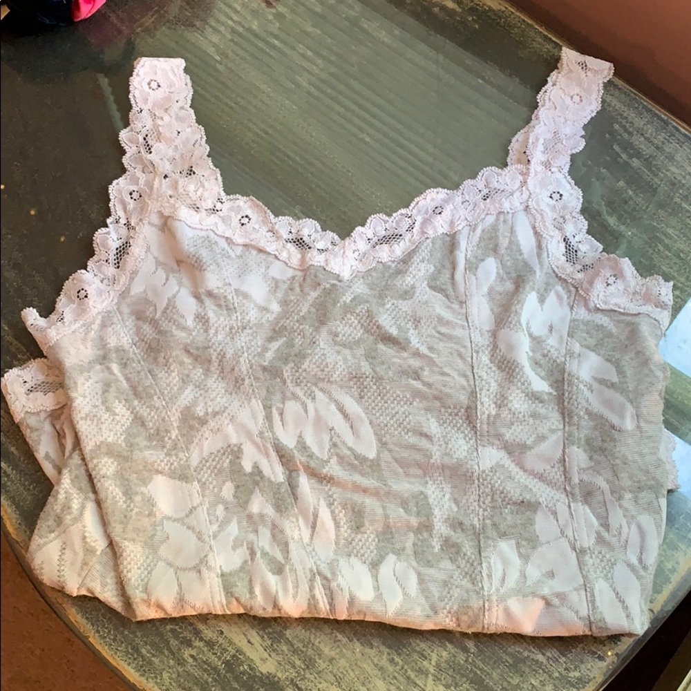 lace trim tank